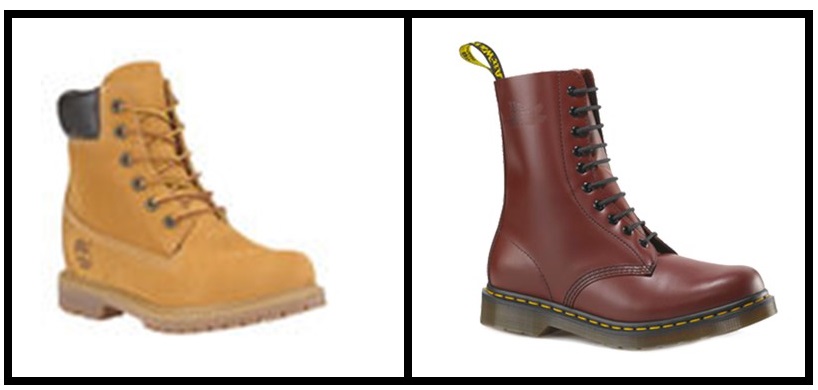 timberland vs dr martens boots